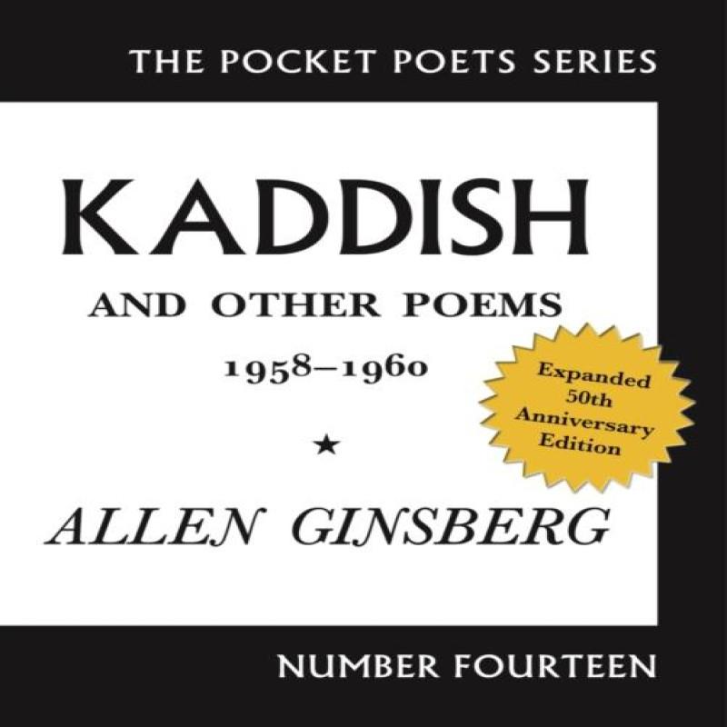 Kaddish and Other Poems by Allen Ginsberg Paperback Book 9780872865112