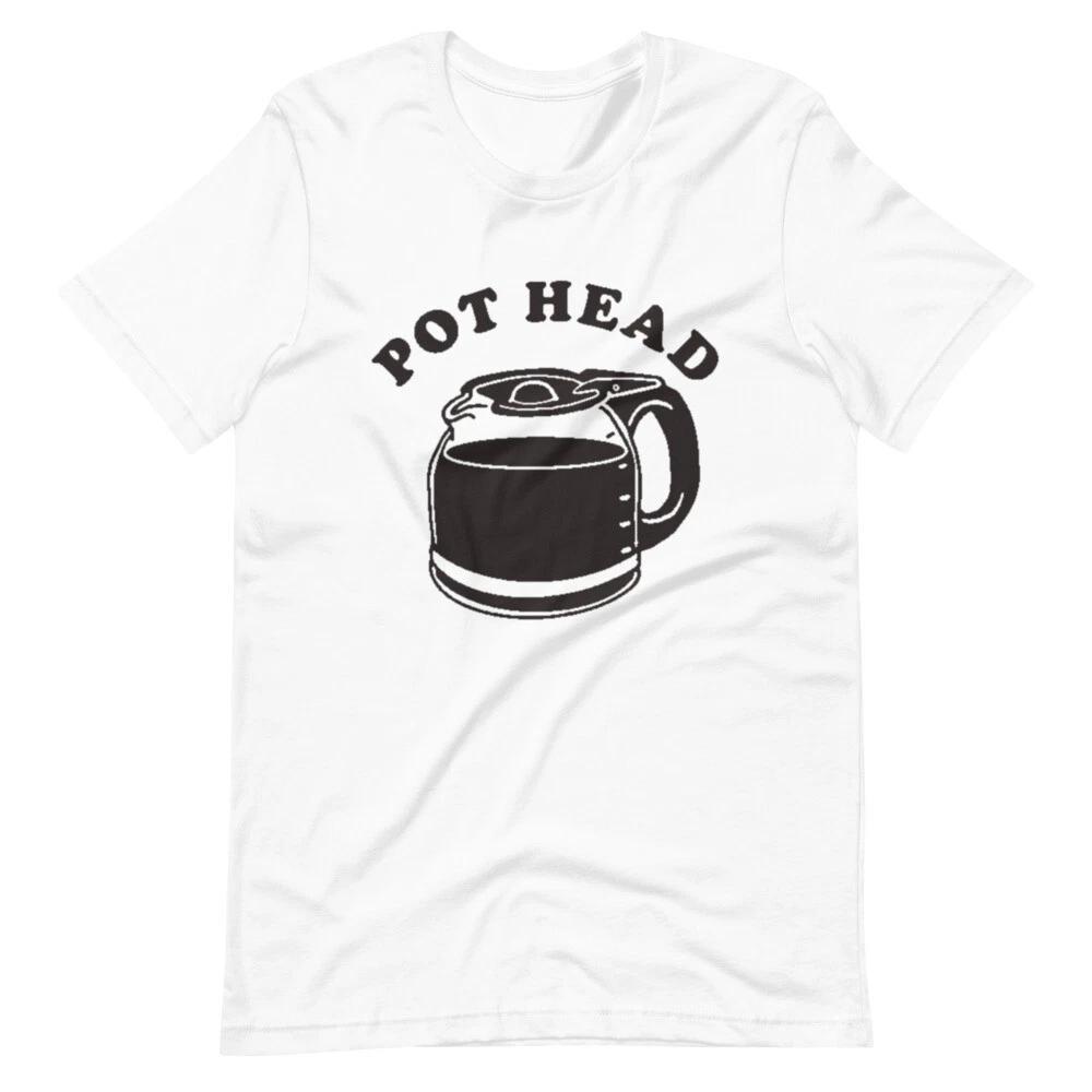 POT HEAD T-Shirt Coffee Lovers Coffee Drinkers T Shirt