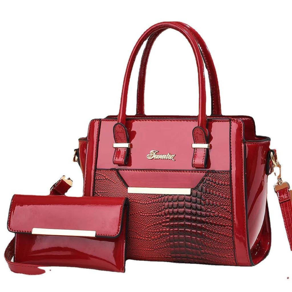  New Large Capacity One Shoulder Handbag Women's Retro Bag