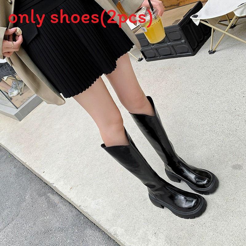 Women High Tall Boots With Waterproof Platform For Winter Fashion