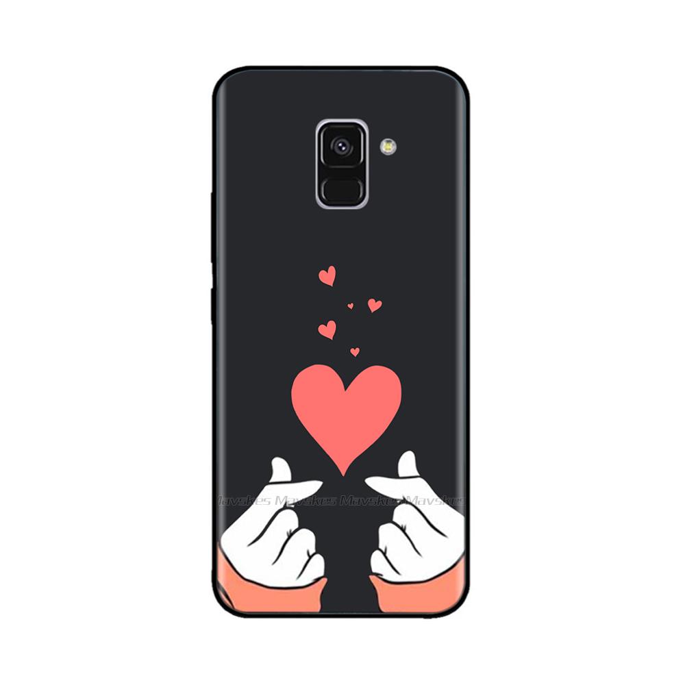 Case For Samsung Galaxy A8 2018 A530 A530F Case A8s Soft Silicone Phone Back Cover For Samsung A8 Plus 2018 A730 A730F Case Bag