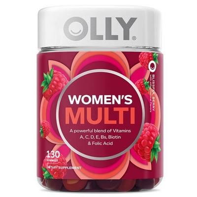 Olly Women's Multivitamin Gummy 90 Tablets, 130 Tablets, 130 Tablets, 1 Piece,Korean Health Food