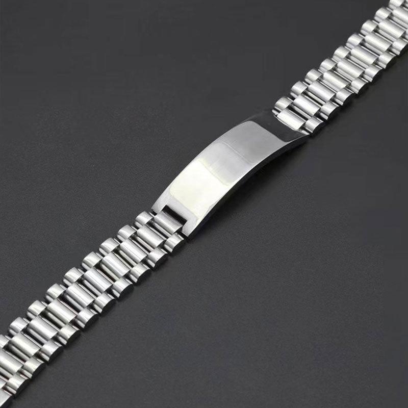 Luxury Titanium Steel Watch Band: Elegant Unisex Bracelet for Men and Women