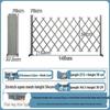 Retractable Anti-Corrosion Wooden Fence