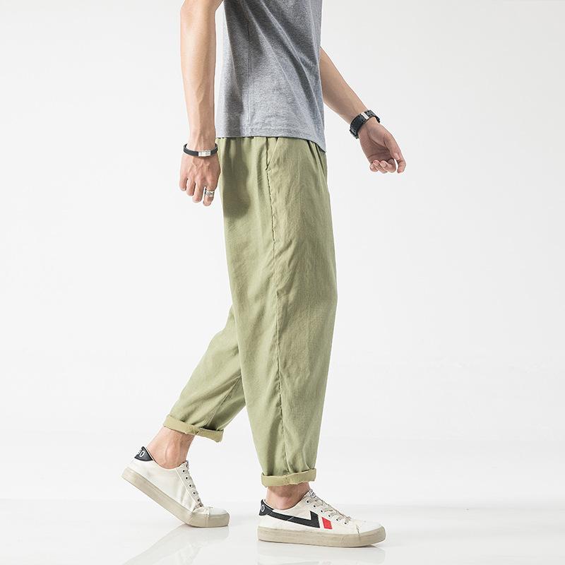 loose Khaki harens Leggings Pants 