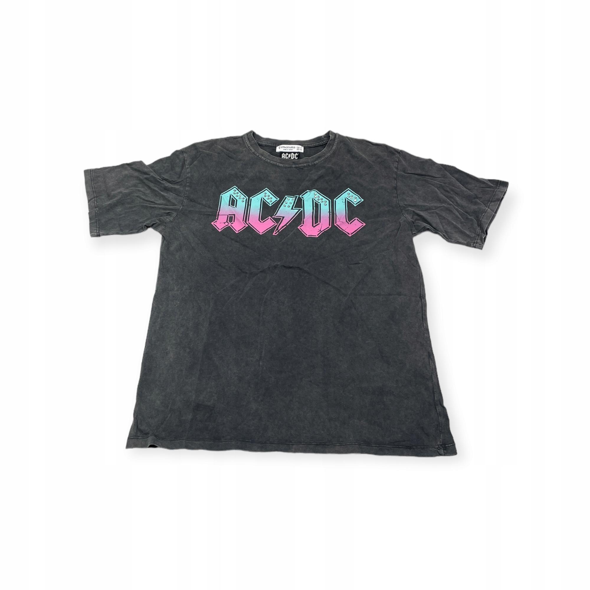 

Koszulka T-shirt damski okrągły dekolt AC/DC L
