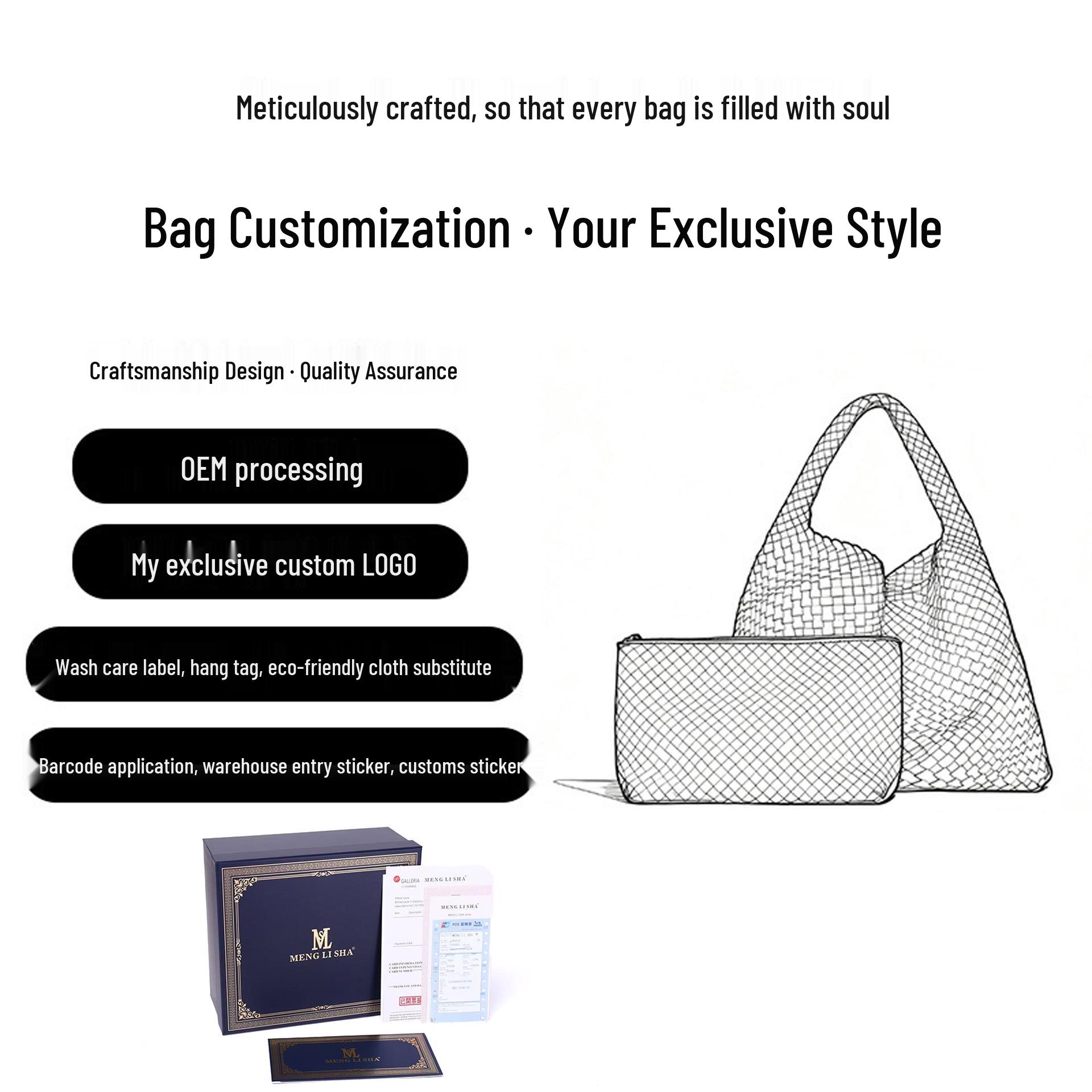 Niche 2025 Retro High-End Dámska Vrecková Taška - Potlač Jednoramenná & Crossbody