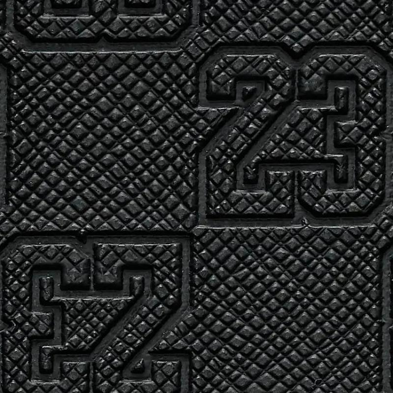 Jordan Monogram Polyurethane Travel Bag 40L Unisex Black Jordan HV1614-045