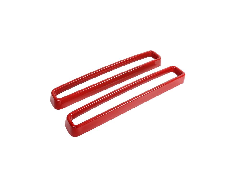 Grille de pare-chocs avant Dodge Challenger Anneau de finition noir pour modèles 15-20