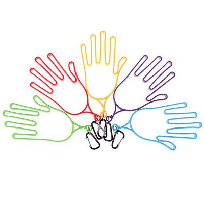 Support pour Gants de Golf Outil de Golfeur Support en Plastique pour Gants de Golf avec Boucle à Clé