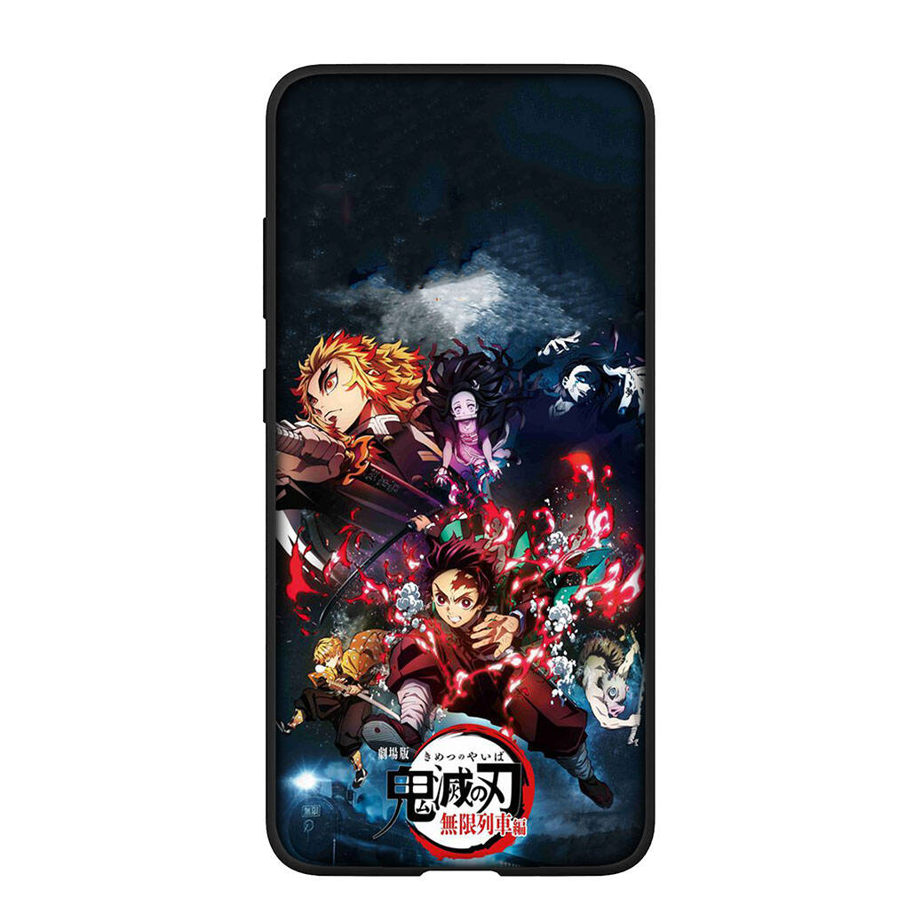 Case for Samsung Galaxy S25 S23 S22 S24 Ultra FE A05 A06 A15 A16 A36 A37 A35 A54 A55 A56 A57 A25 A26 A53 A17 Comics Kamado Tanjirou Demon Slayer Cover