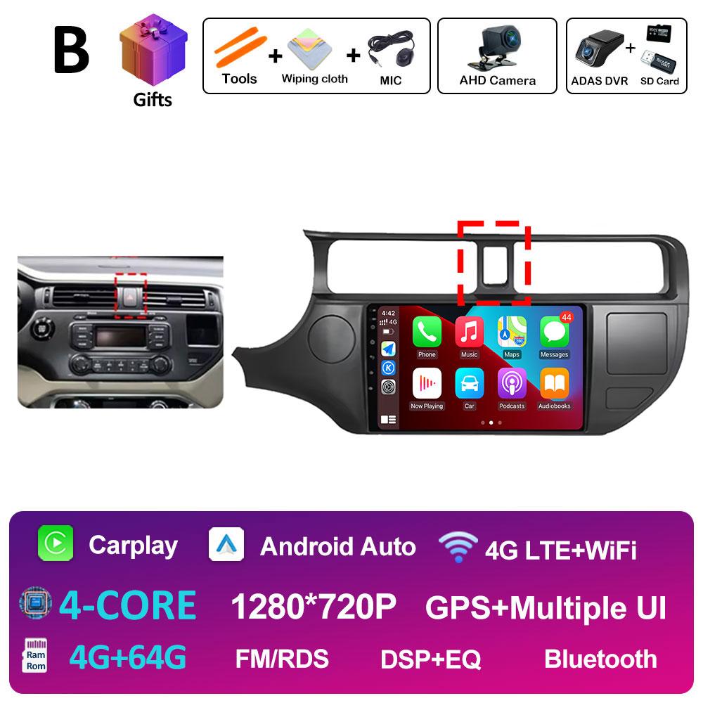 For Kia RIO 4 K3 2011 2012 2013 2014 2015 2016 2017