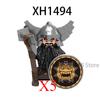 Medieval Military Noble Knights Building Blocks Figures Accessories Helmet Armor Shield Sword MOC Bricks Toys Friends Gifts
