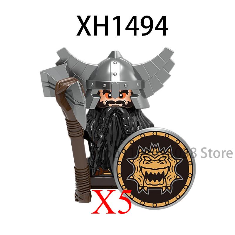 Medieval Military Noble Knights Building Blocks Figures Accessories Helmet Armor Shield Sword MOC Bricks Toys Friends Gifts