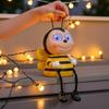 Animated Eyes Solar Lamp, Motion Sensor Solar Light with Moving Eyes for Garden, Garden Animals Figurine, Outdoor Waterproof Yard Decor