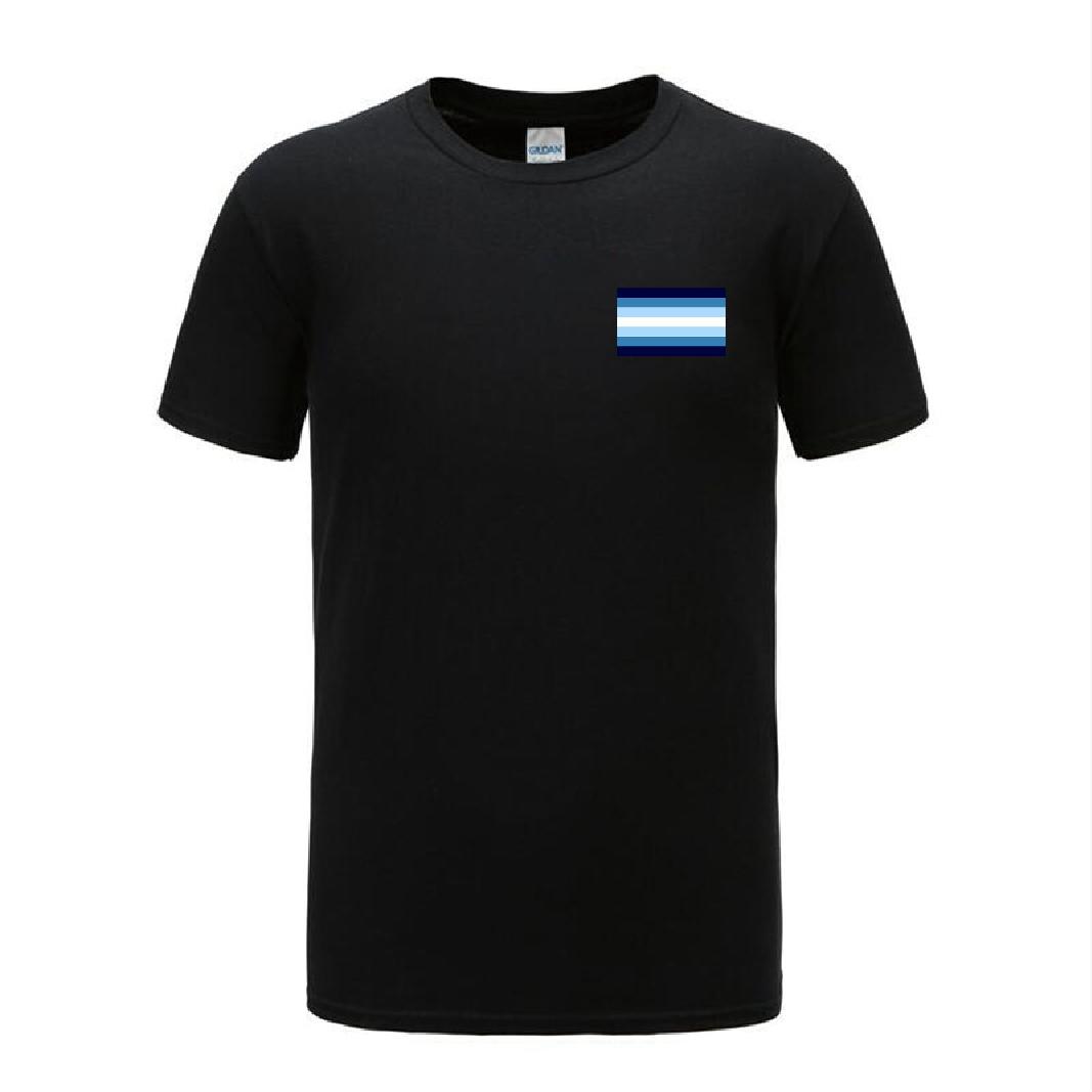 

men t shirt male cool blue gay flag XS чорний