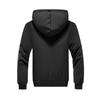Lambswool Men's Sporty Winter Hoodie: Thickened, Warm Velvet Hooded Cardigan