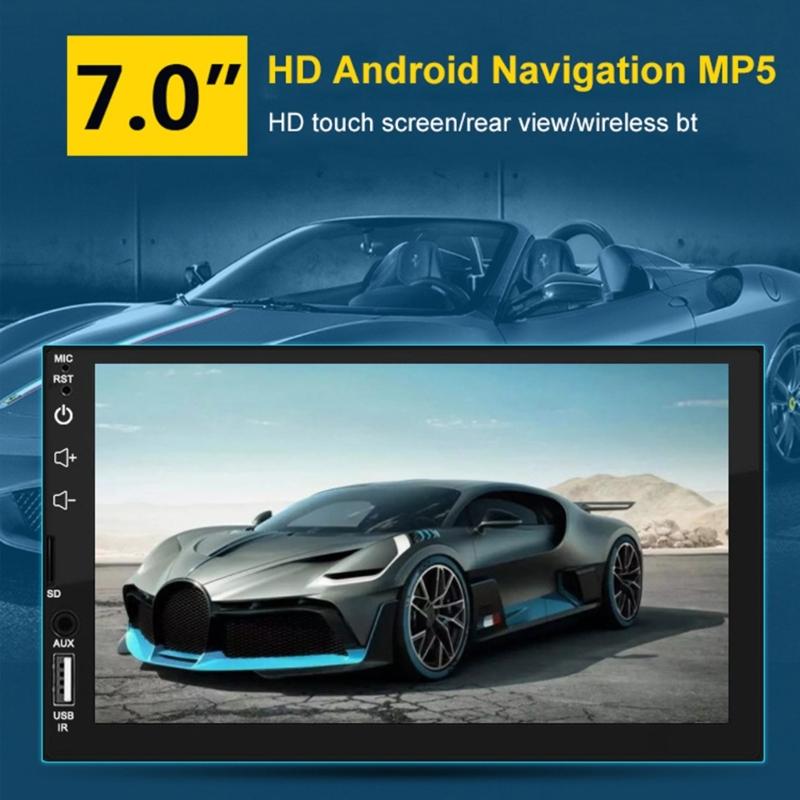 Universal Car Radio Stereo Aux Input Receiver AudioMP5 Multimedia Player 7 Inch
