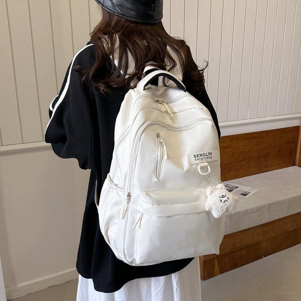 Herren Rucksack Leichter Pendler Mode Rucksack Geschäftsreise Tasche Laptop Rucksack