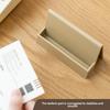 New Creative Desktop Shelf Box Location Card Organizer Simple Business Card Case Durable Storage Box Office