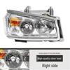 Sinotruk Howo 380/336 Dual-Lens Full LED Headlights, Super Bright Spotlight Flow