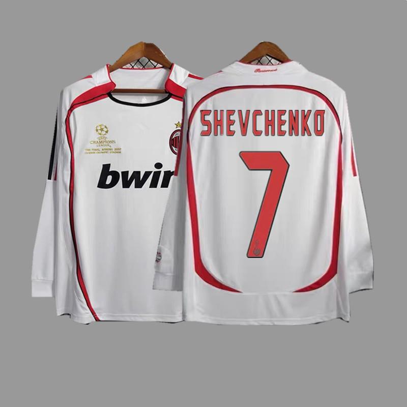 AC vintage jersey football jersey Maldini Tonali Ibka Piatek Shevchenko jersey