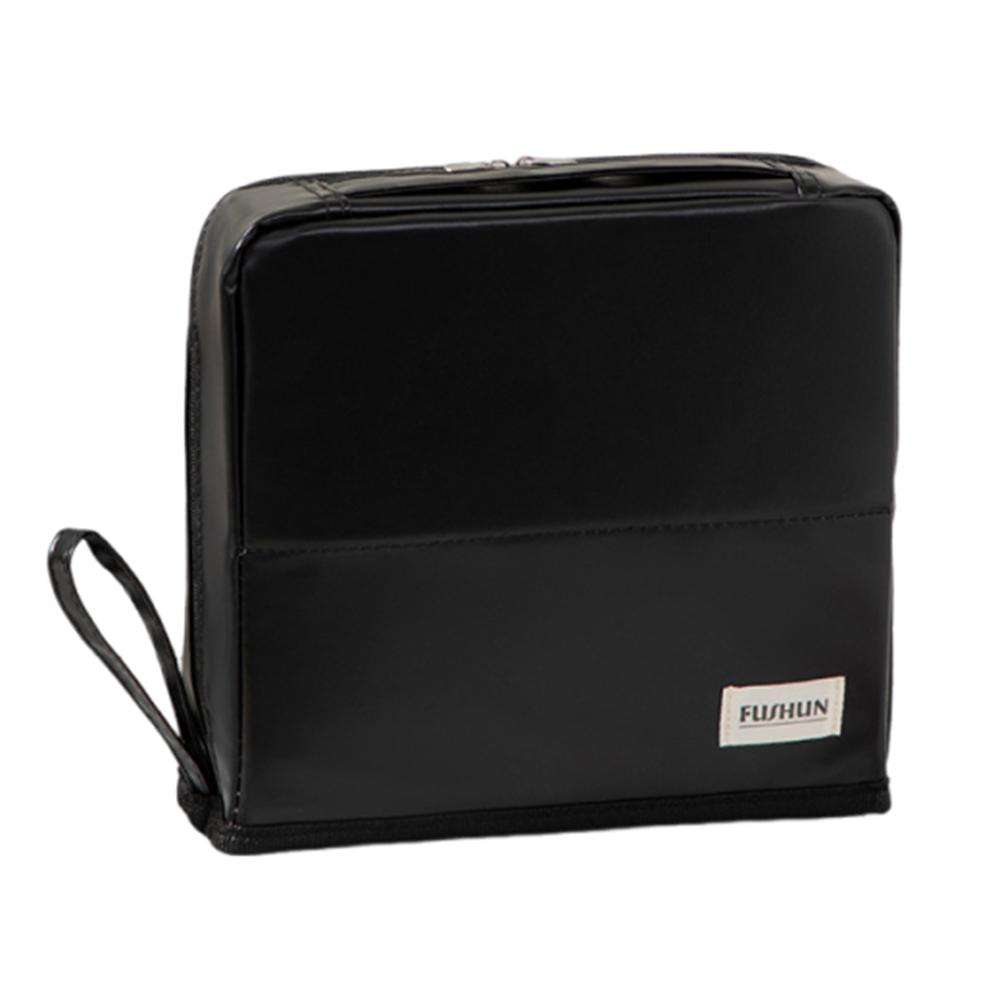 

Standable Skincare Storage Bag Large Capacity Student Stationery Bag Vertical Makeup Bag Travel чёрный