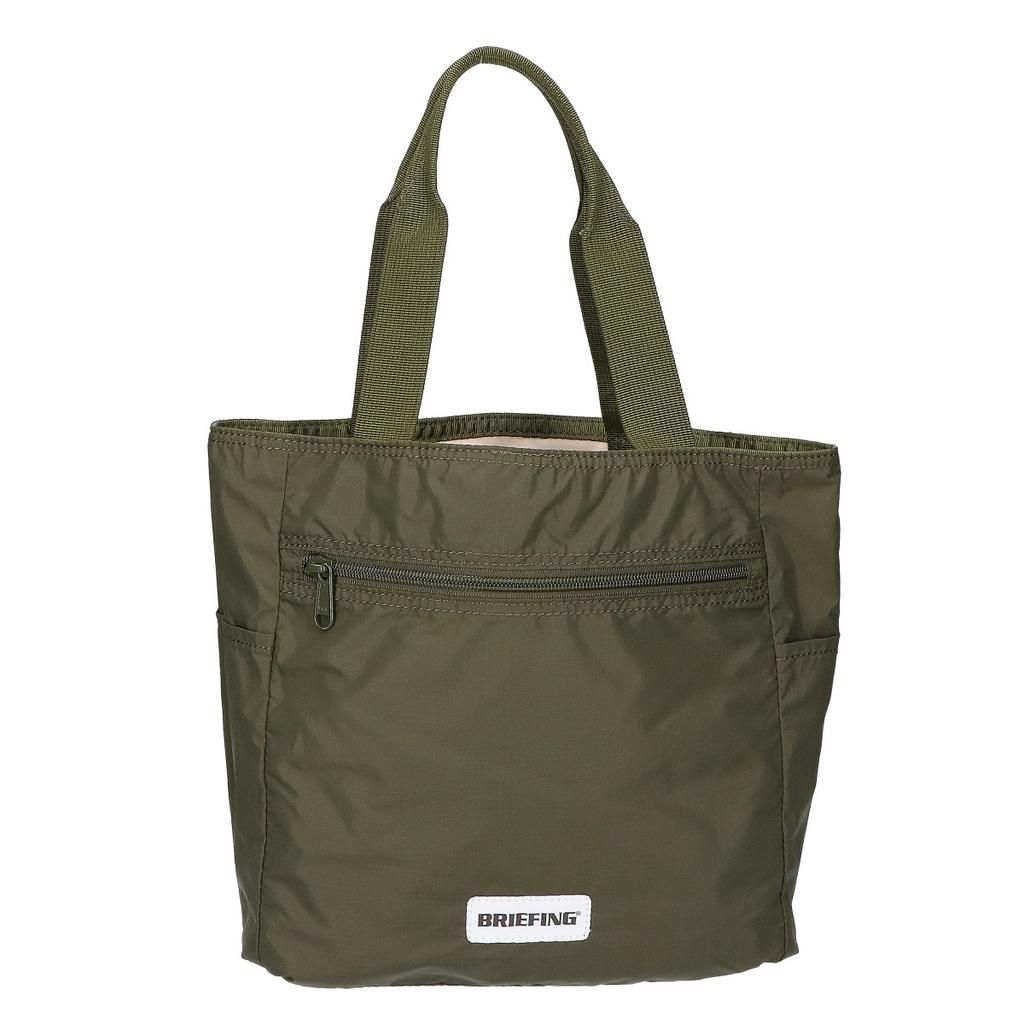 BRIEFING [Beautiful Condition] College Reversible Tote Bag khakiUsed