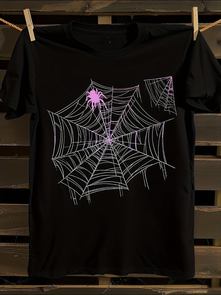 Tarantula Spider Web Tshirt