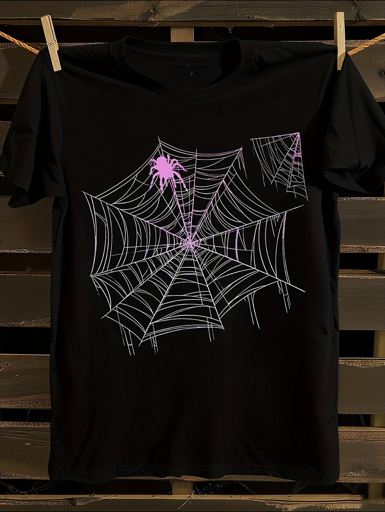 Tarantula Spider Web Tshirt S