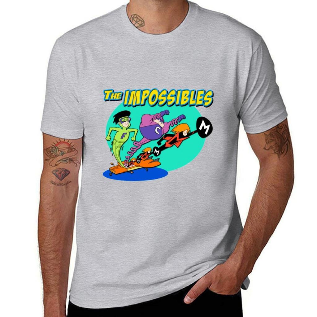 The Impossibles T-Shirt Cotton Graphic Tees Kawaii Clothes Sports Fans Man Clothes Mens Shirts Graphic Tee