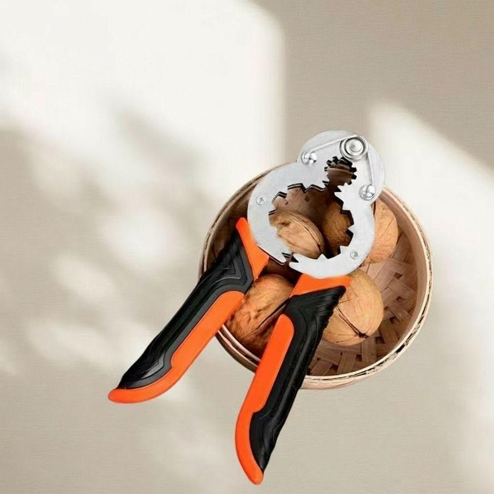 Vanadium Chromium Steel Nut Shell Opener Anti-slip Nut Clamp Walnut Cracker  Household Use
