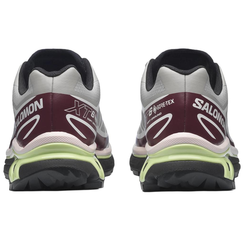 SALOMON XT-6 GORE-TEX Paloma Maroon Banner Unisex Sneakers Grey L47991600