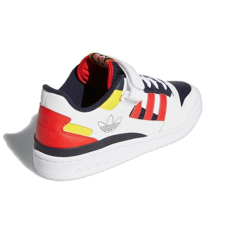 Adidas Forum Low Legend Ink Red Unisex Sneakers White Cloud-White GZ9112