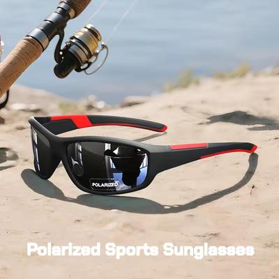 Occhiali da Sole Polarizzati da Esterno per Uomo Montatura Stretta Occhiali da Sole per Escursionismo Guida Resistenti ai Raggi UV400 Occhiali da Ciclismo per Donna Maschera