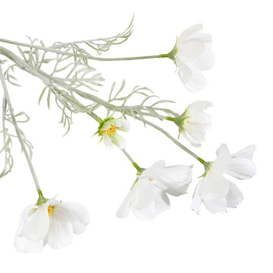 Künstliche Cosmeenblumen 23" Kunstseide Cosmeenblütenstiel Kunstblumen-Arrangements für DIY Hochzeitssträuße Heim-Büro Tischvasen-Dekoration