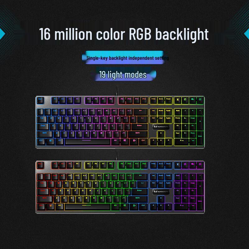 Rapoo V700RGB Alloy Mechanical Gaming Keyboard