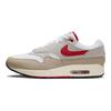 Nike Air Max 1 Since 72 Men Sneakers Cream White University-Red HF4312-100