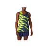 Gilet Confortable Simple Col Rond Color Block Homme Hauts Bleu Jaune 2011D123-400