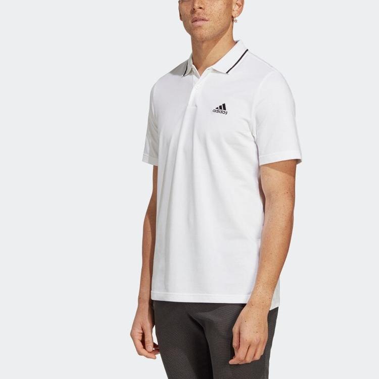 adidas ESSENTIALS Polo Shirt Men's White IC9315