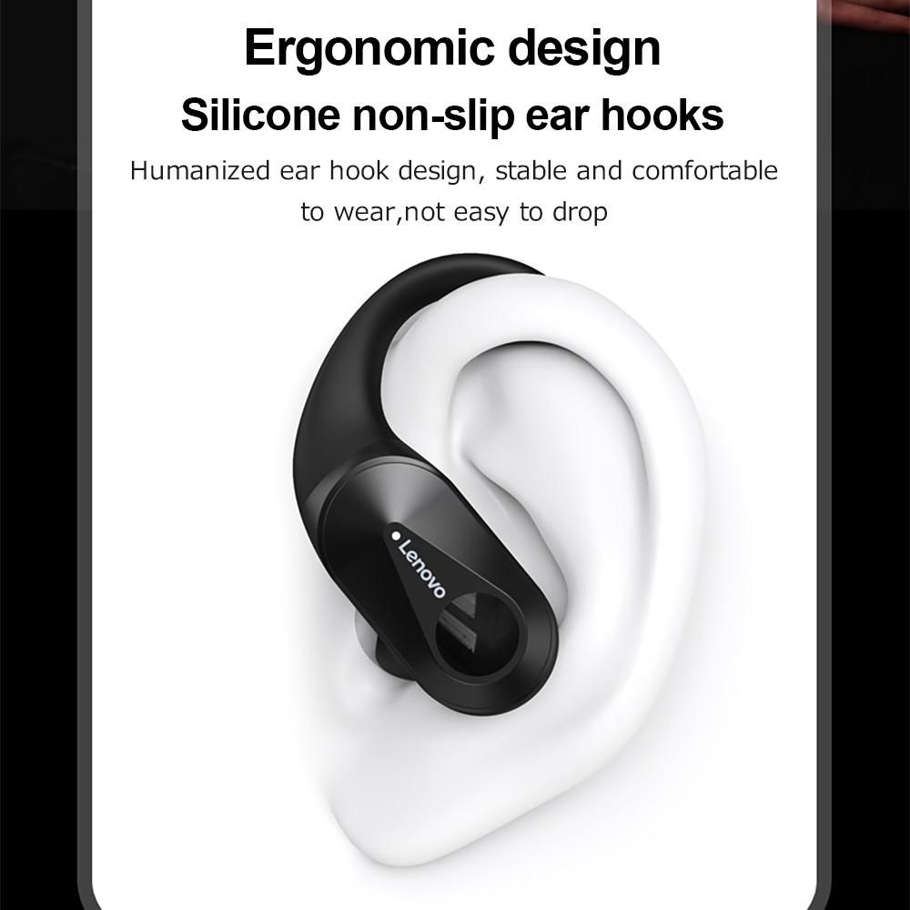 Lenovo Thinkplus LP75 True Wireless BT Headphones Sports Earbuds BT5.3 Chip HiFi Stereo Sound Long