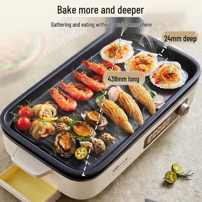 BEAR Multi-functional Detachable Electric BBQ Grill