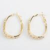 Multi Layer Zircon Ear Hoops Fashionable Elegant Exaggerated Earrings for Women High End Jewelry