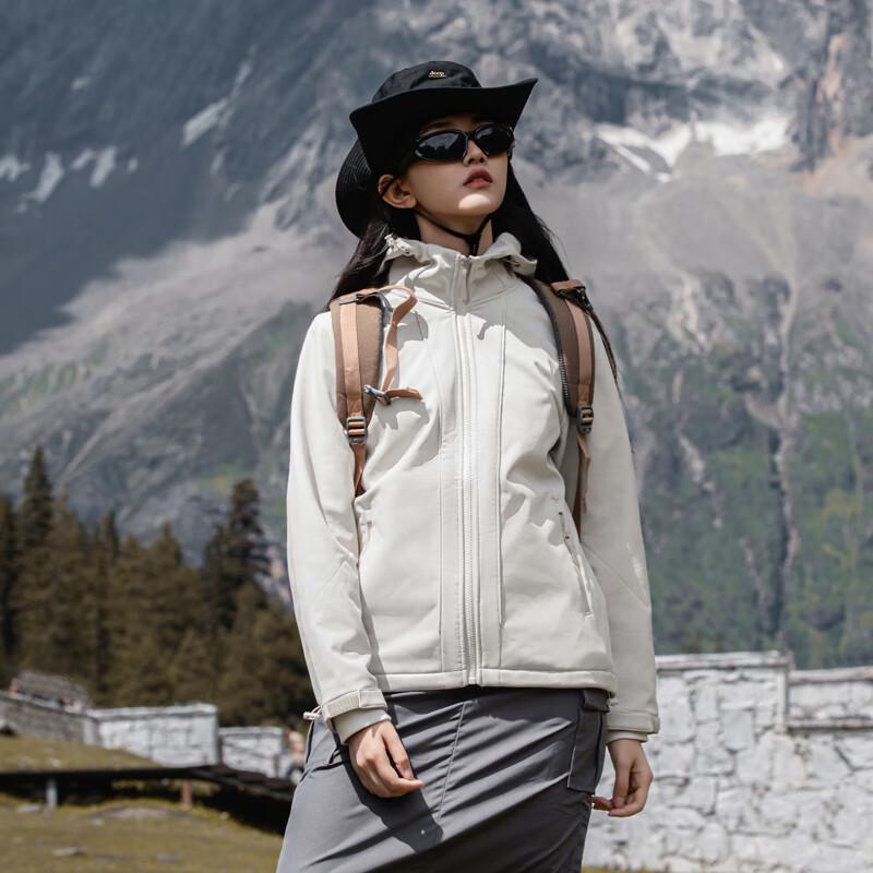 Qiaogerei Unisex Waterproof Softshell Jacket 8809
