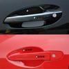 CTCE1 8Pcs Creative Car Sticker Door Handle TPU Protective Film Decals Accessorie For BMW Performance F30 i4 X3 F10 E90 F20 E46 E60 X7