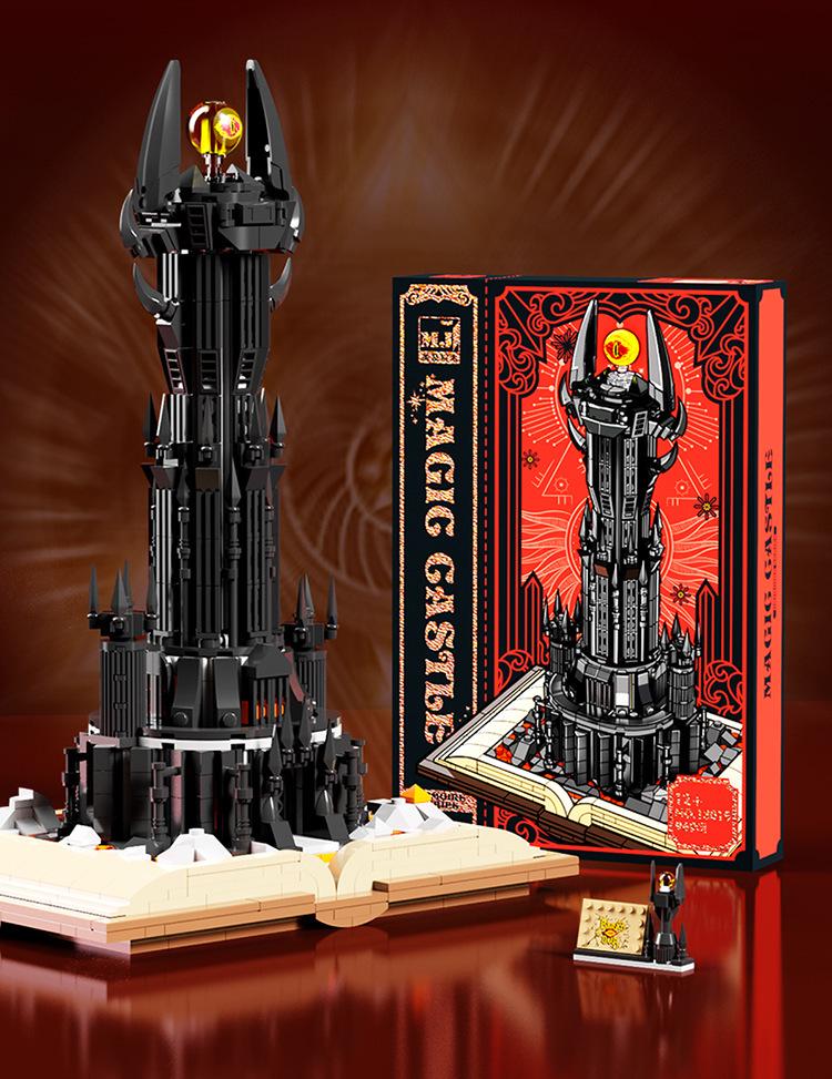 Lego-Compatible Harry Potter Magical Castle Tower - Educational Building Blocks Toy for Kids