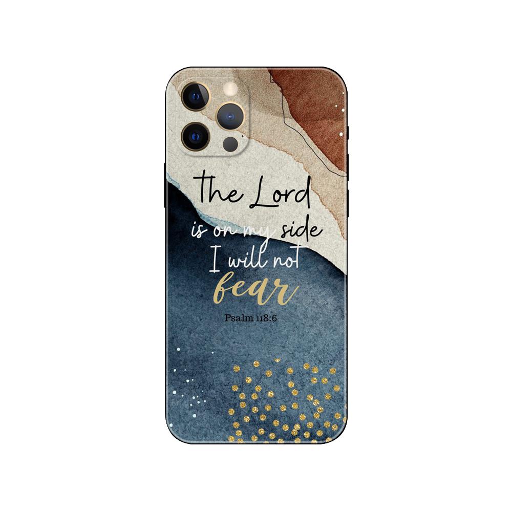 Pouzdro na telefon s biblickým citátem pro iphone 14 5s 2020se 6 6s 7 8 plus x 10 XR XS 11 12 13 mini pro MAX černé tpu zadní kryt