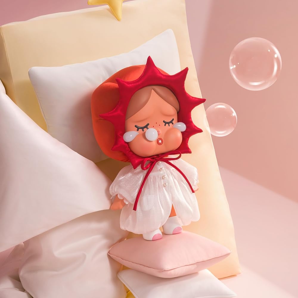 Pop Mart Mega Crybaby The Sleepy Sunny 400% Collectible Figure Toy Model Gift