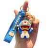 Keychain Doraemon Pvc Figurine Car Keyring Schoolbag Pendant Gifts Halloween