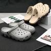 Comfortable Color Block Sports Sandals with Shock Absorption and Non-Slip Sole for Outdoor Activities